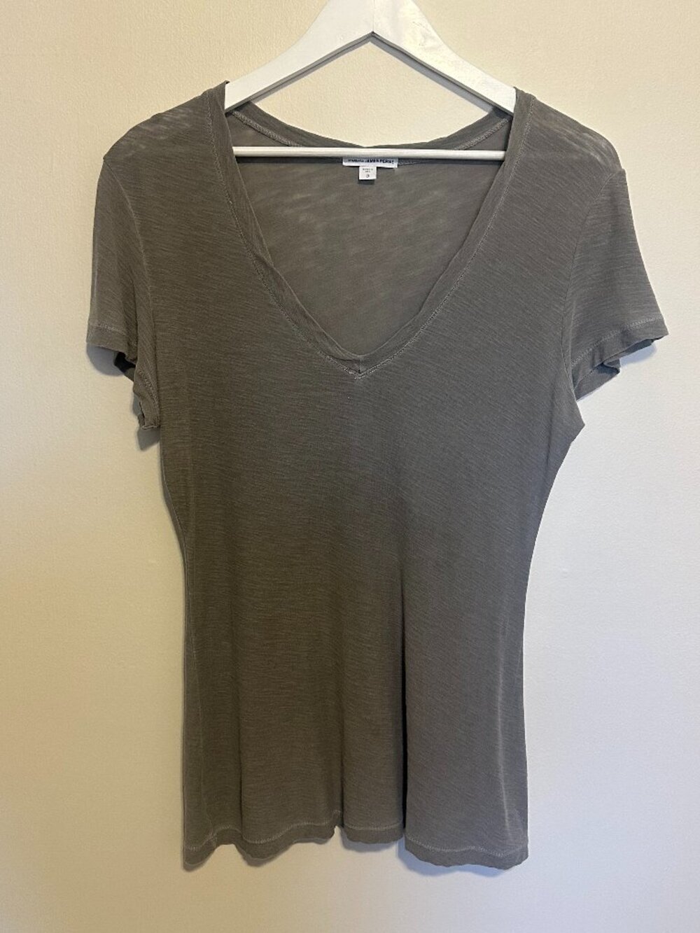 James Perse Deep V-neck